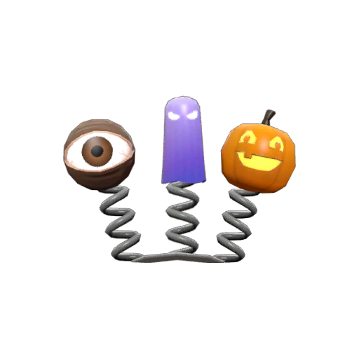 Realistic Spooky Head-Bouncers