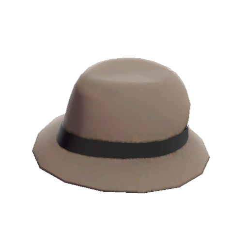 Realistic Flipped Trilby