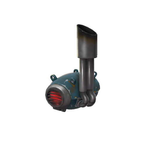 Realistic Battle-Worn Robot Money Furnace