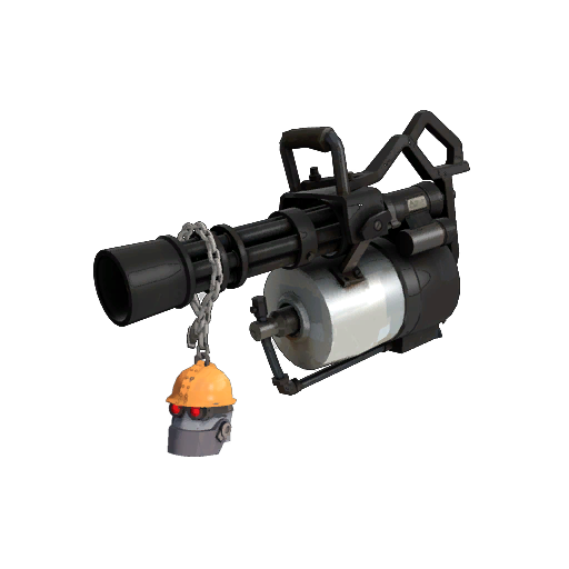 Realistic Strange Silver Botkiller Minigun Mk.II